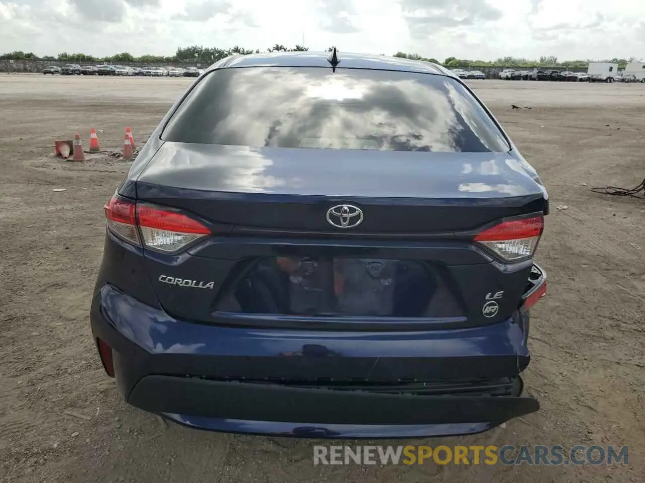 6 Photograph of a damaged car JTDEPMAE0MJ183466 TOYOTA COROLLA 2021