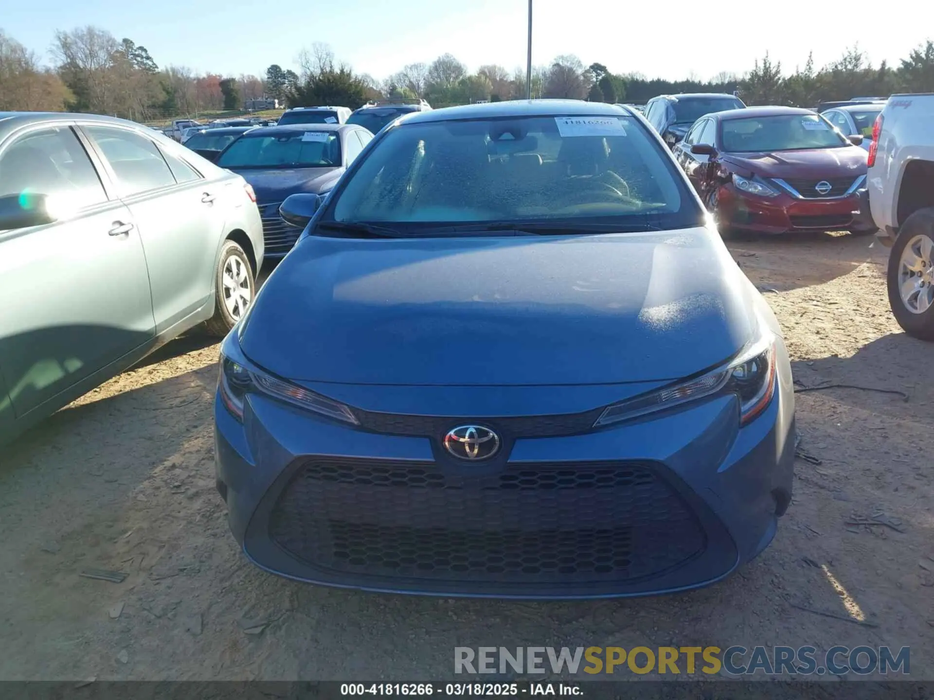 12 Photograph of a damaged car JTDEPMAE0MJ186416 TOYOTA COROLLA 2021