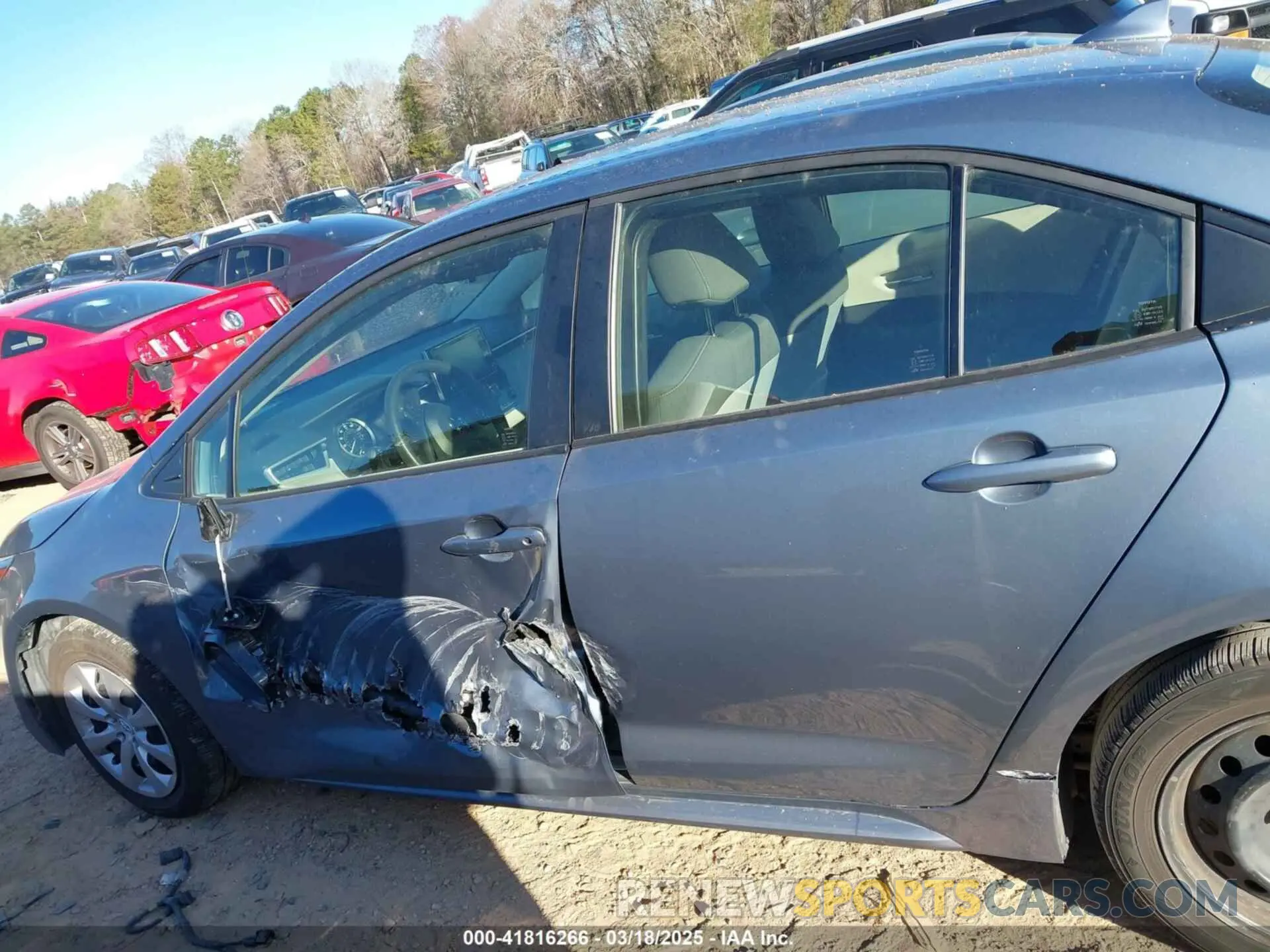 14 Photograph of a damaged car JTDEPMAE0MJ186416 TOYOTA COROLLA 2021
