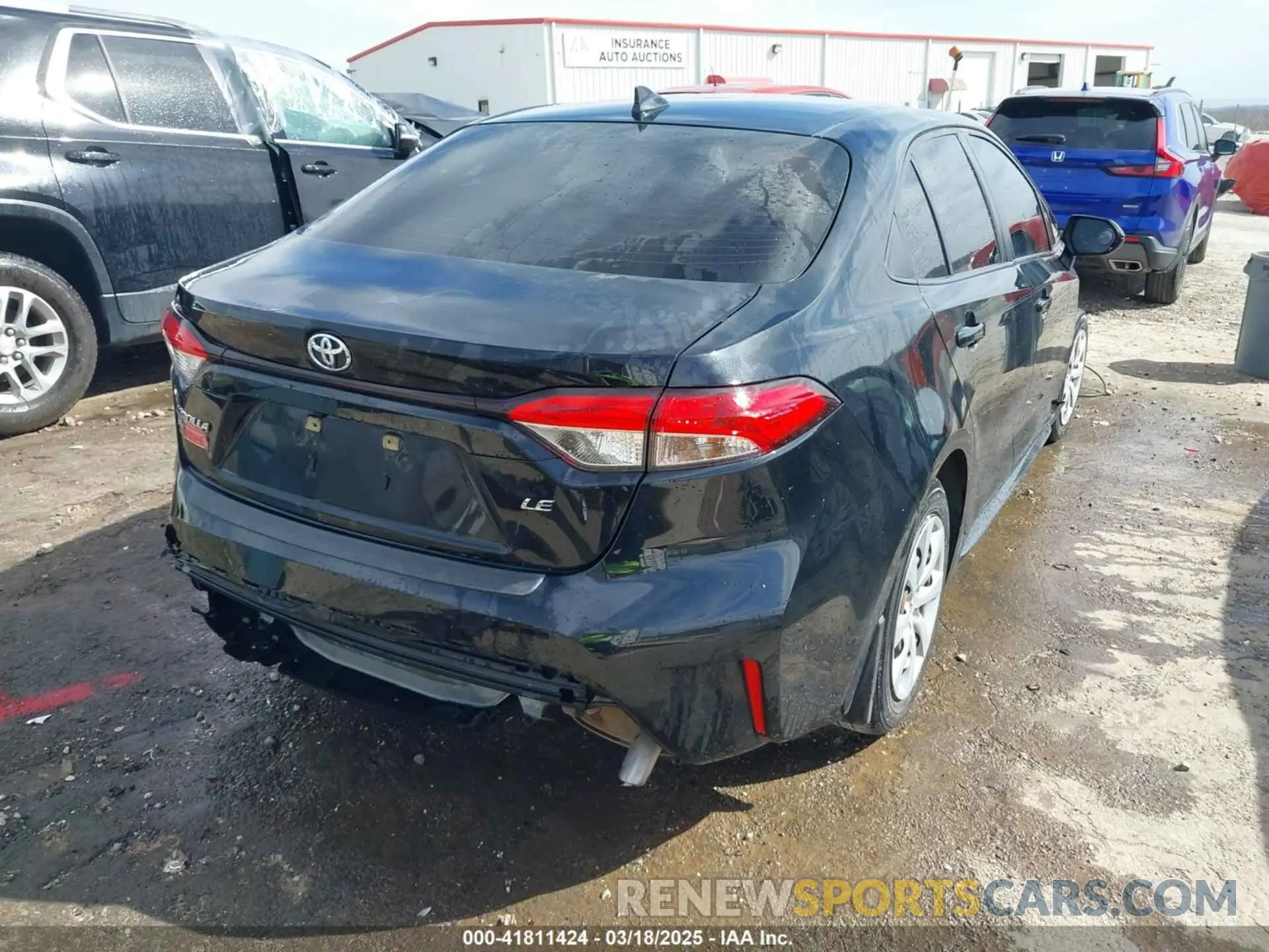4 Photograph of a damaged car JTDEPMAE0MJ188022 TOYOTA COROLLA 2021