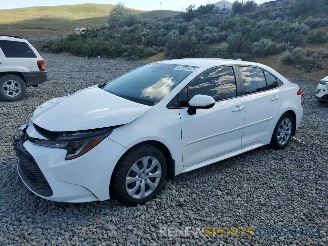 1 Photograph of a damaged car JTDEPMAE0MJ189669 TOYOTA COROLLA 2021