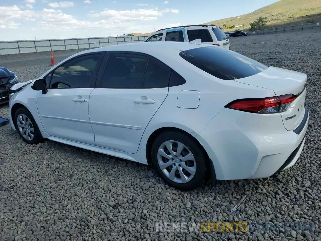 2 Photograph of a damaged car JTDEPMAE0MJ189669 TOYOTA COROLLA 2021