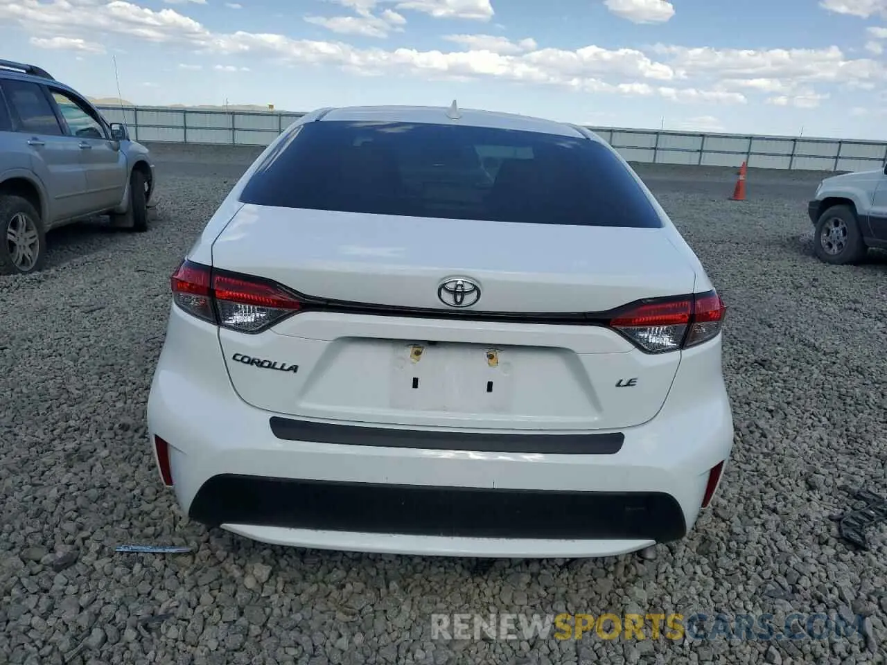 6 Photograph of a damaged car JTDEPMAE0MJ189669 TOYOTA COROLLA 2021
