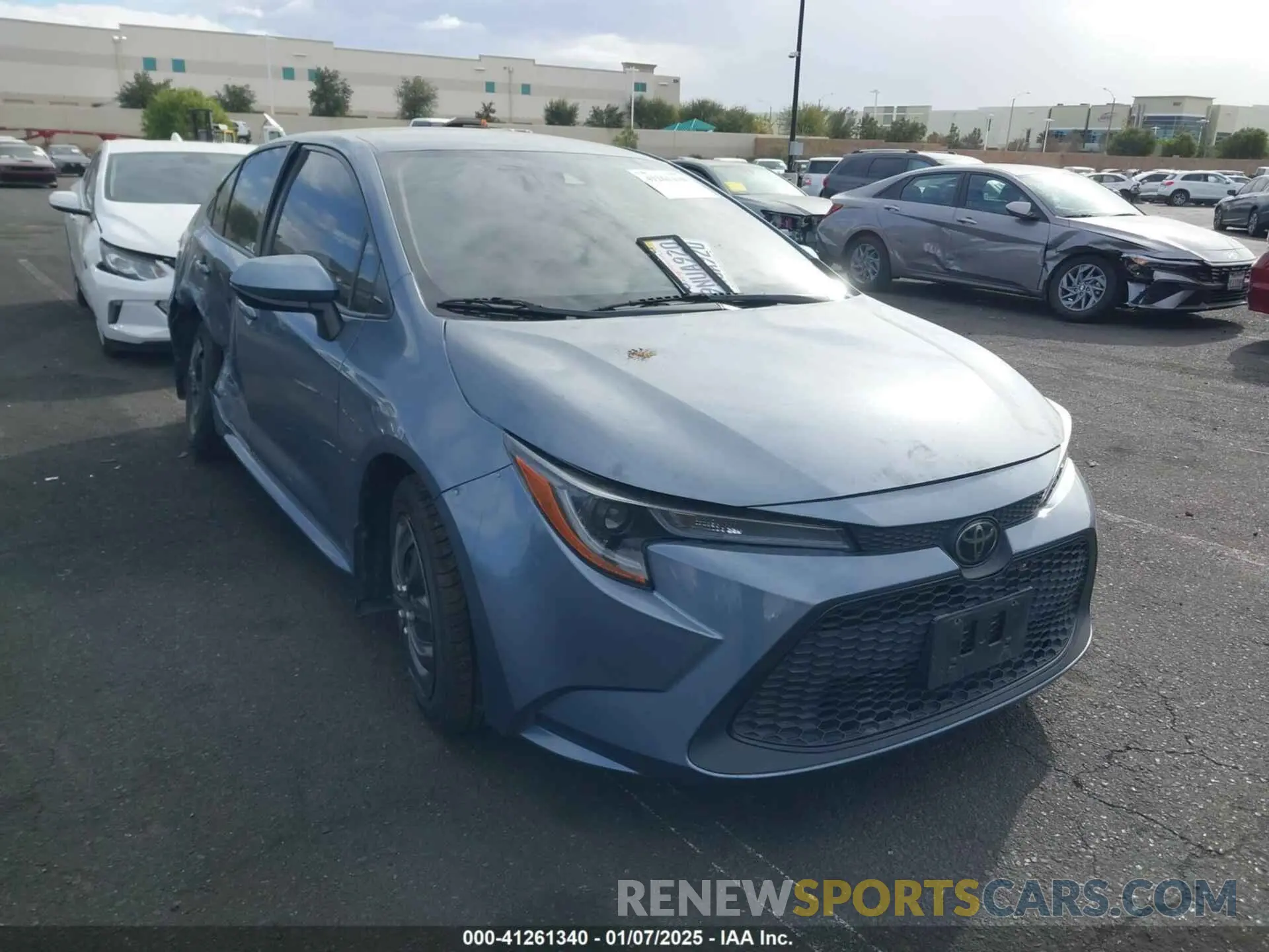 13 Photograph of a damaged car JTDEPMAE1MJ118836 TOYOTA COROLLA 2021