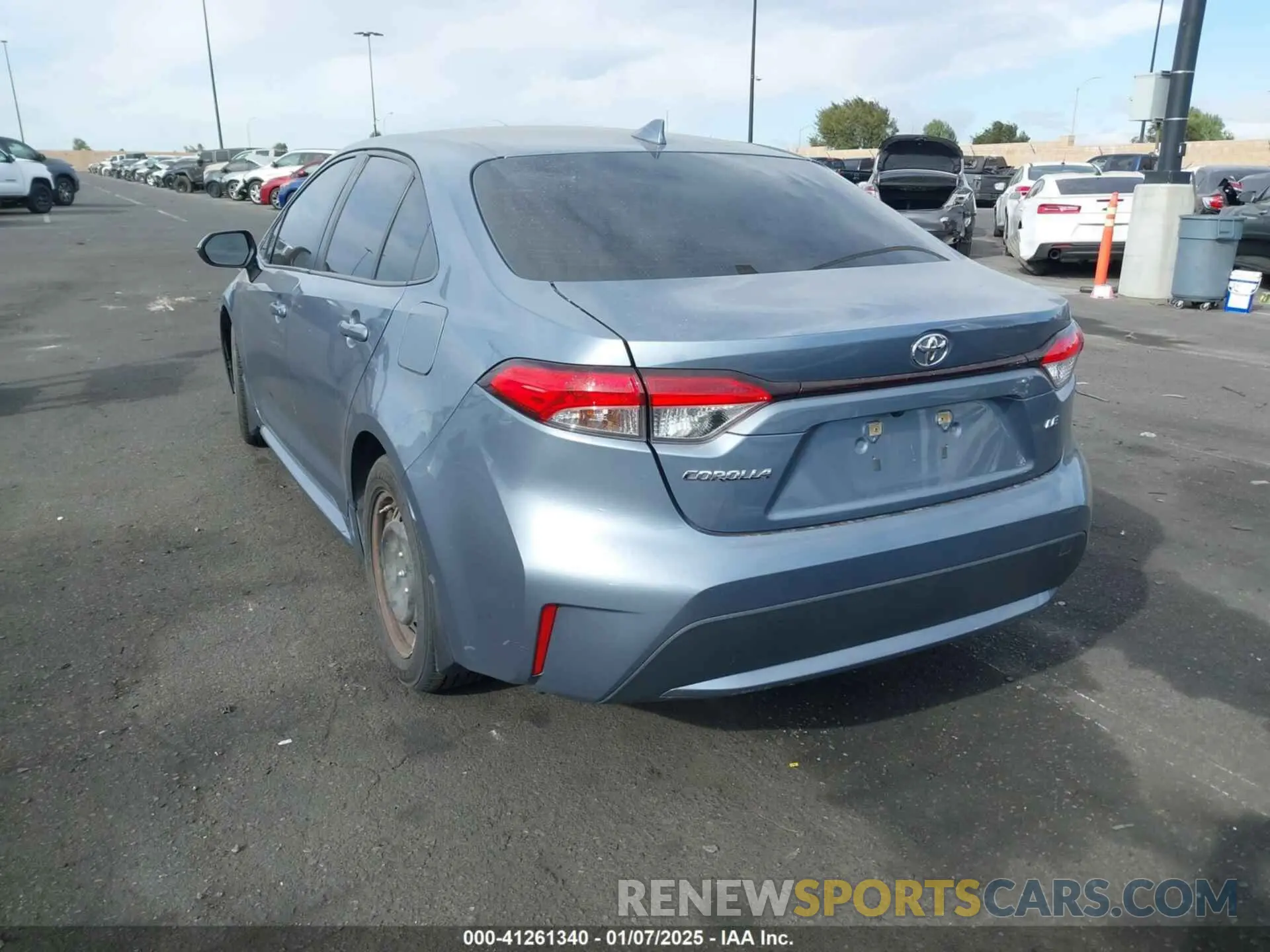 3 Photograph of a damaged car JTDEPMAE1MJ118836 TOYOTA COROLLA 2021