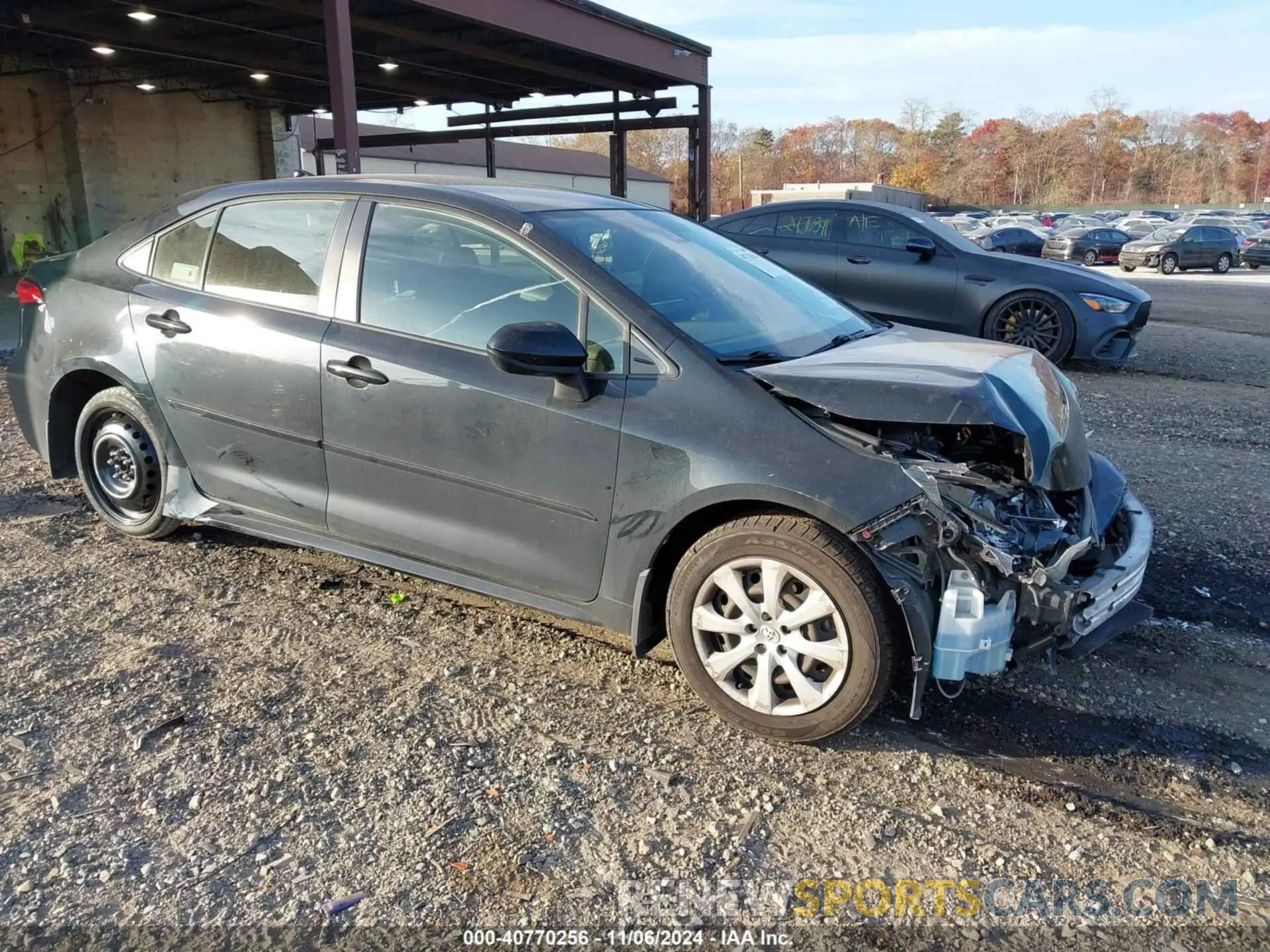 1 Photograph of a damaged car JTDEPMAE1MJ119856 TOYOTA COROLLA 2021