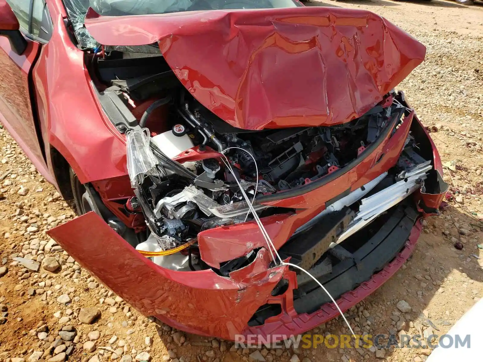 9 Photograph of a damaged car JTDEPMAE1MJ123972 TOYOTA COROLLA 2021