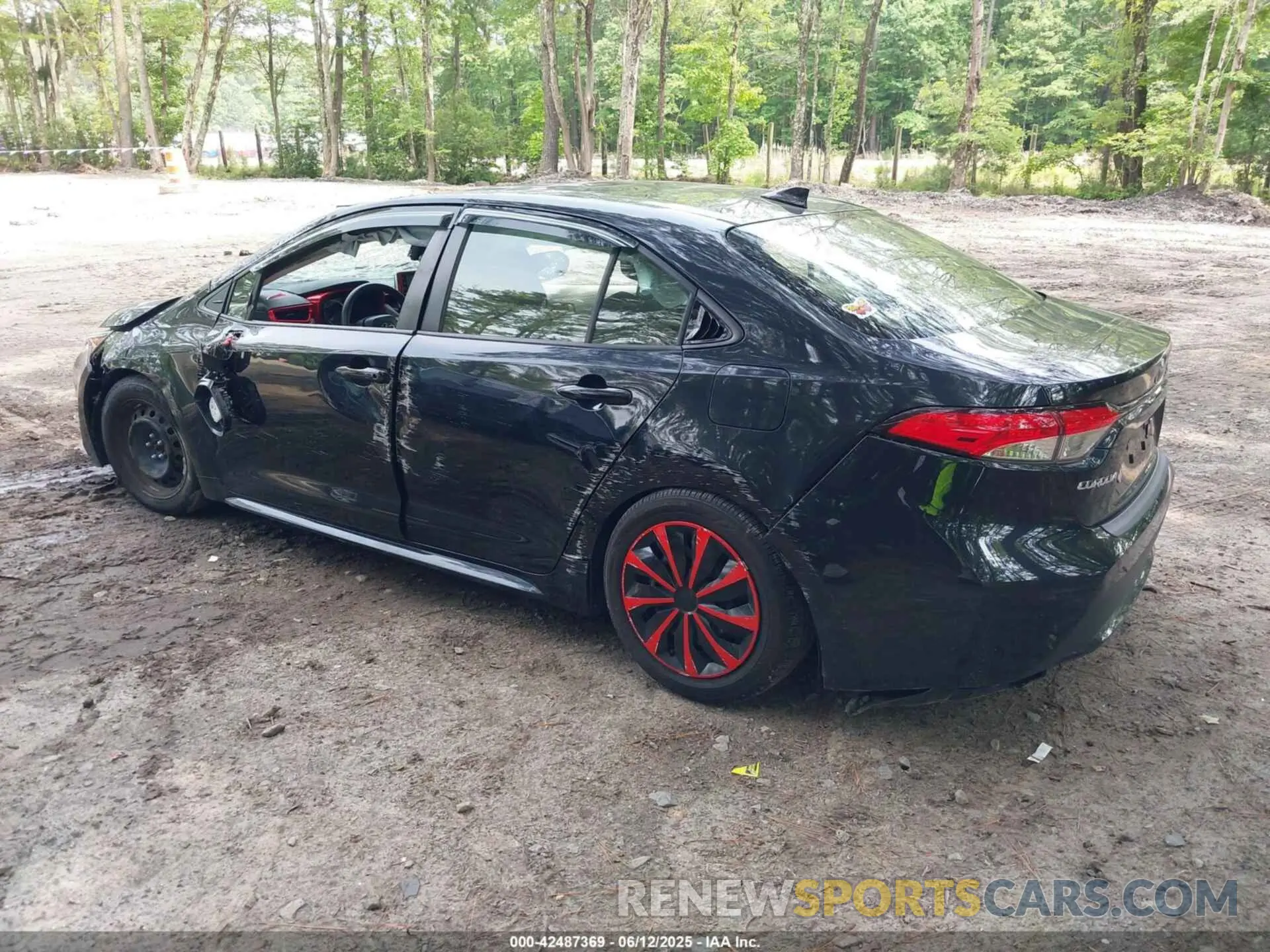 3 Photograph of a damaged car JTDEPMAE1MJ127116 TOYOTA COROLLA 2021