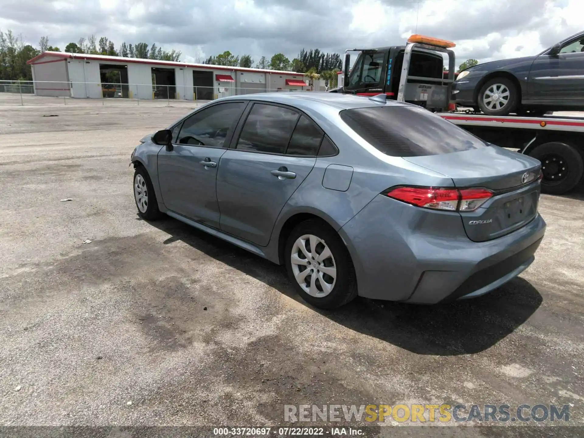 3 Photograph of a damaged car JTDEPMAE1MJ127956 TOYOTA COROLLA 2021