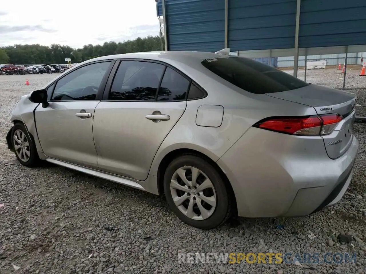2 Photograph of a damaged car JTDEPMAE1MJ128167 TOYOTA COROLLA 2021
