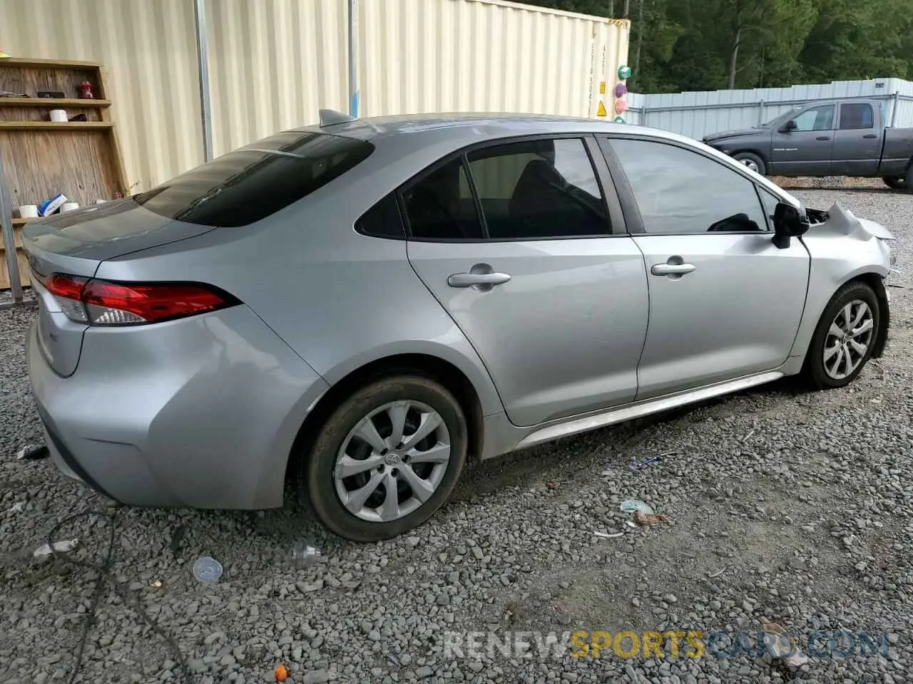 3 Photograph of a damaged car JTDEPMAE1MJ128167 TOYOTA COROLLA 2021