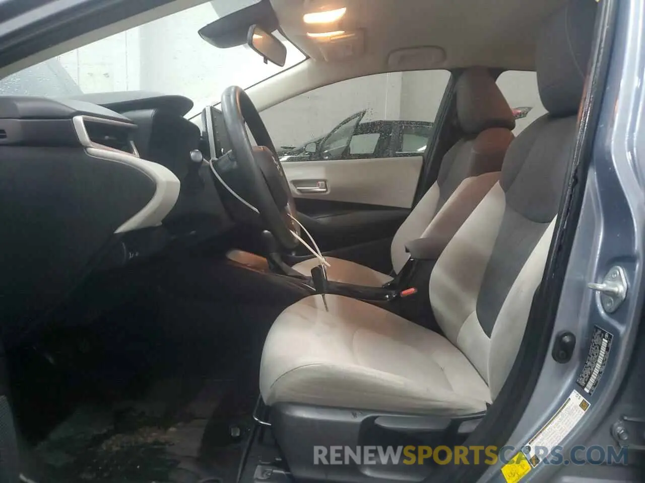 7 Photograph of a damaged car JTDEPMAE1MJ133398 TOYOTA COROLLA 2021