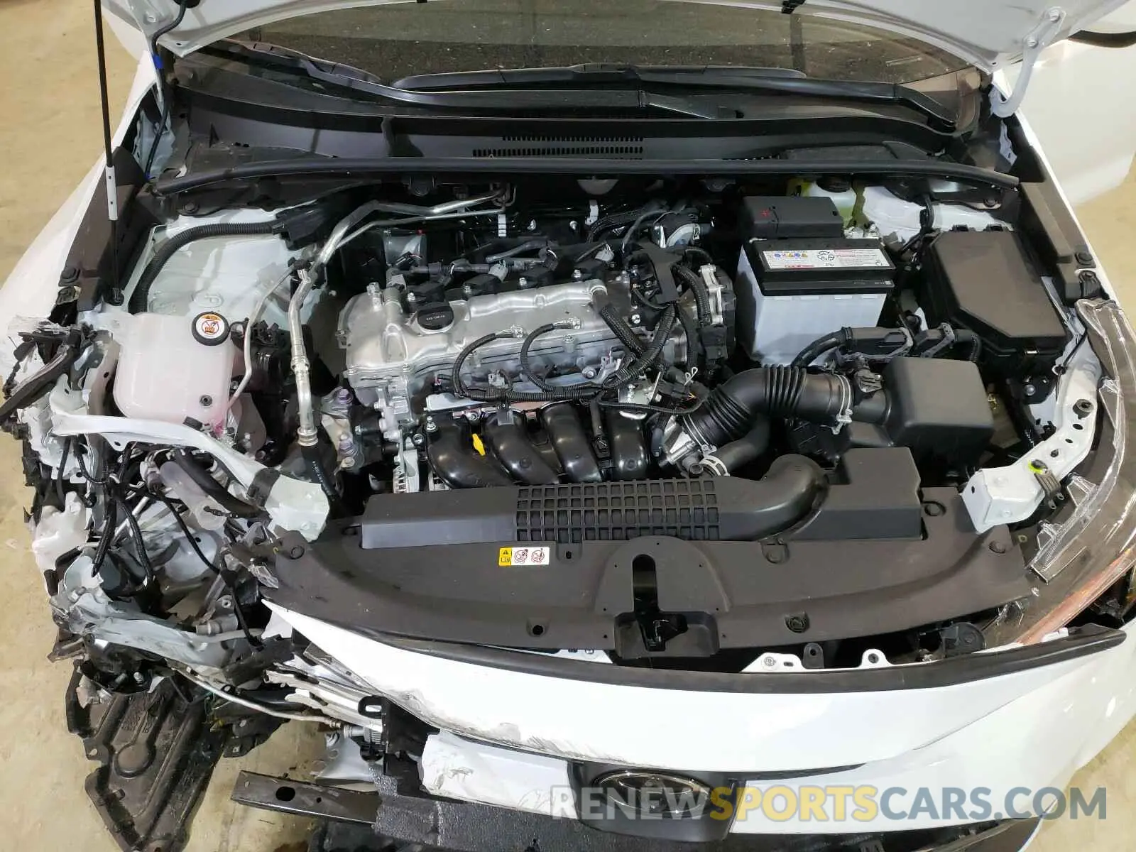 7 Photograph of a damaged car JTDEPMAE1MJ134518 TOYOTA COROLLA 2021