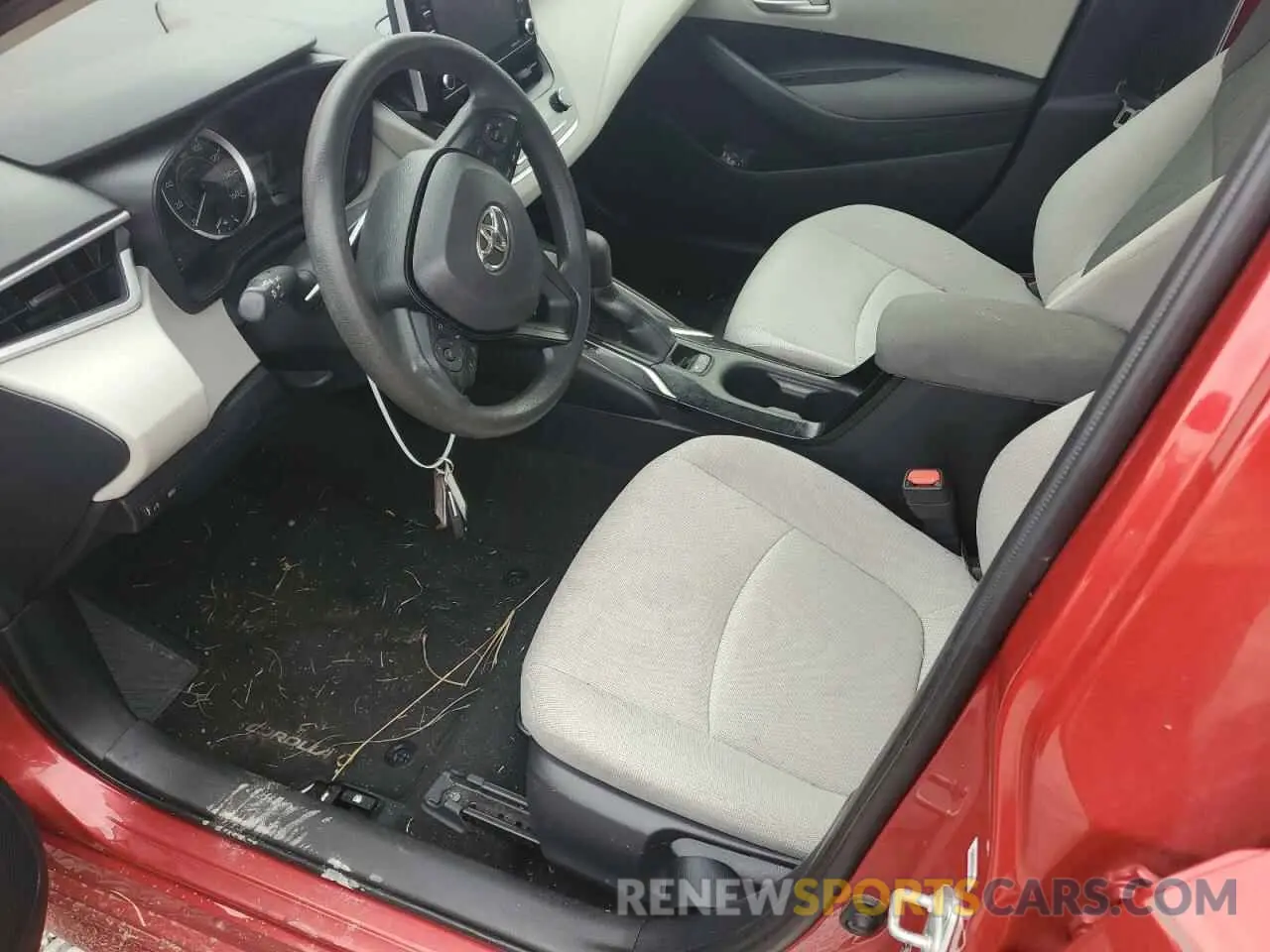 7 Photograph of a damaged car JTDEPMAE1MJ138648 TOYOTA COROLLA 2021