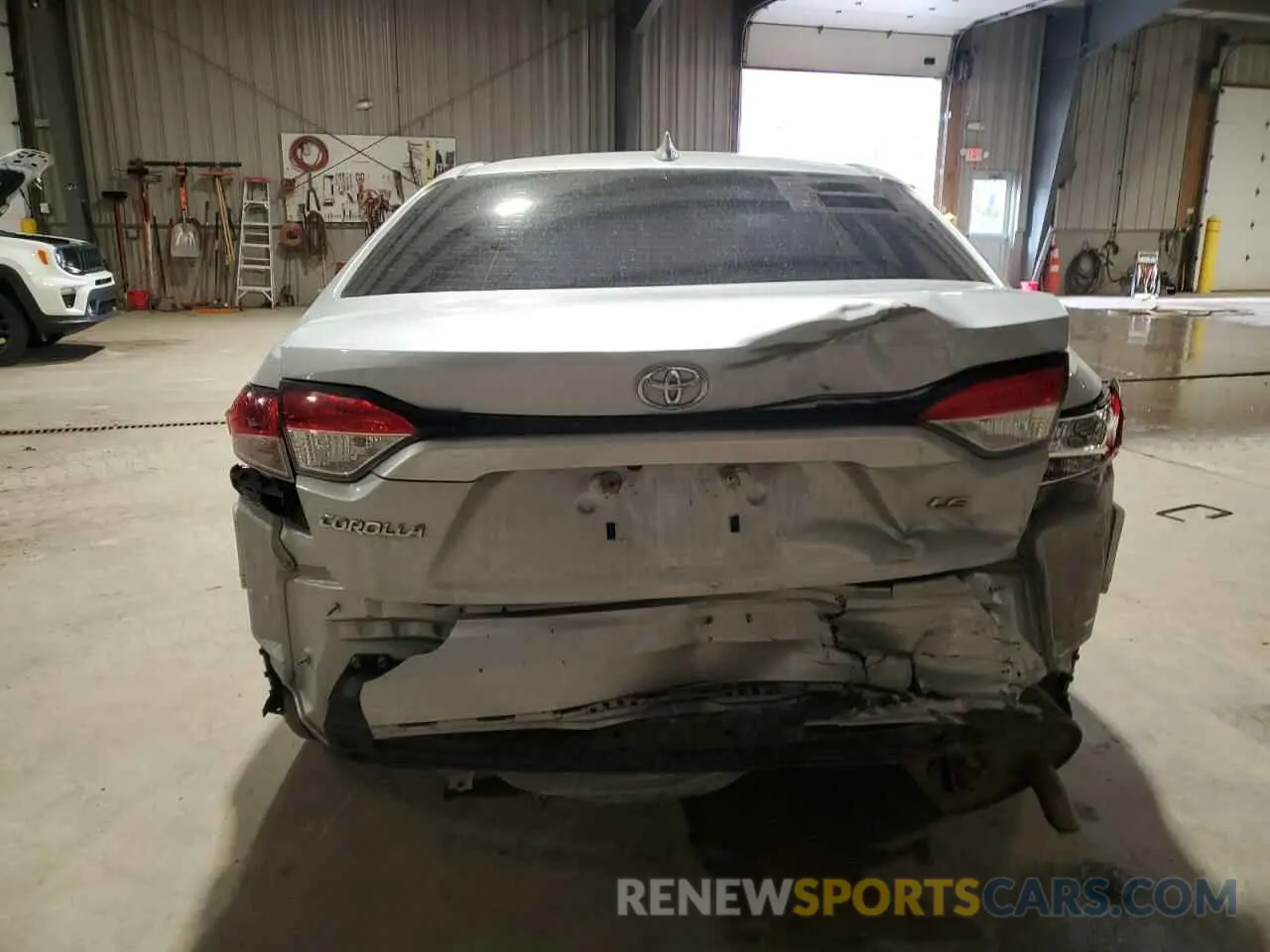 6 Photograph of a damaged car JTDEPMAE1MJ139542 TOYOTA COROLLA 2021