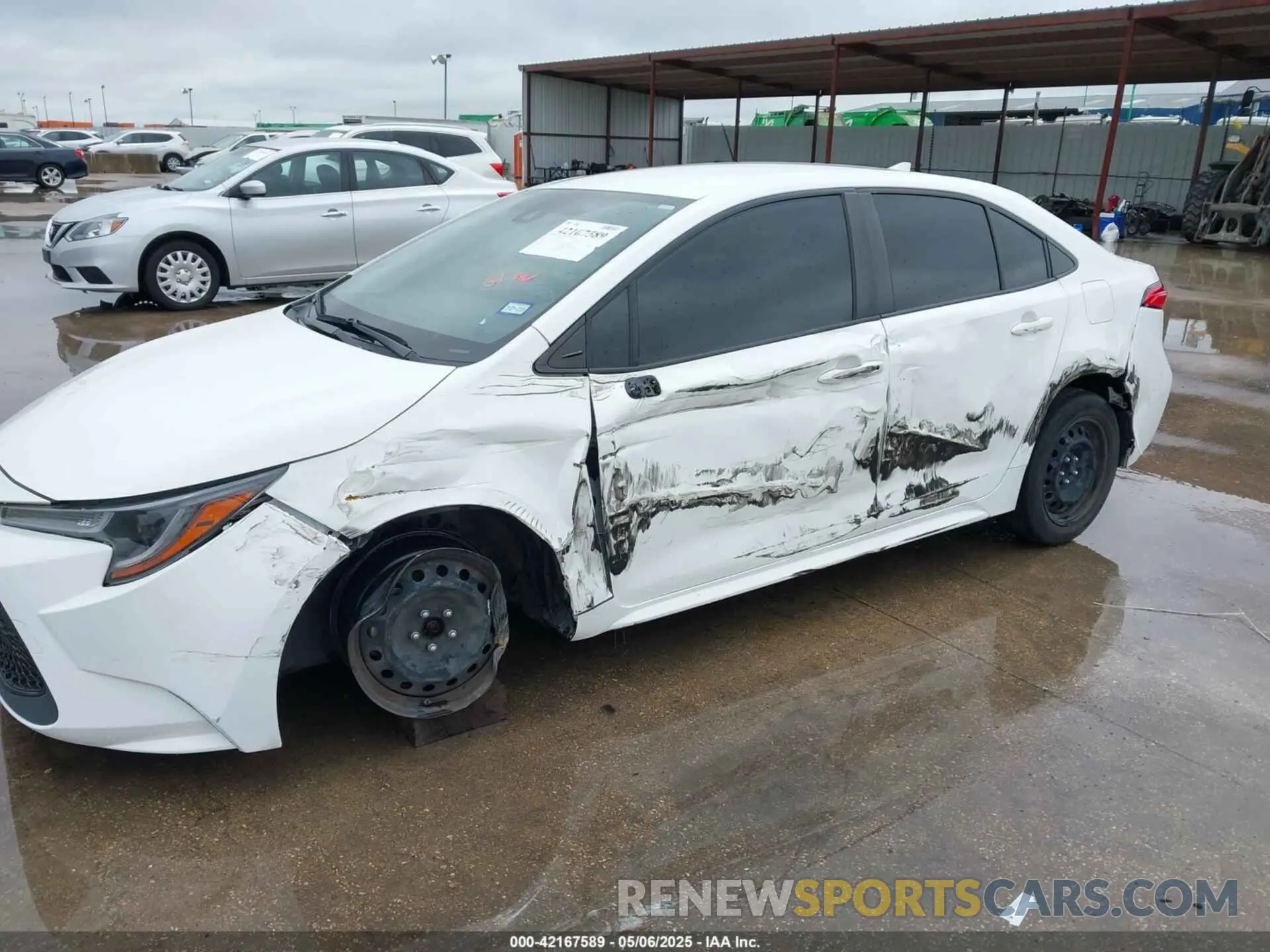 6 Photograph of a damaged car JTDEPMAE1MJ140223 TOYOTA COROLLA 2021