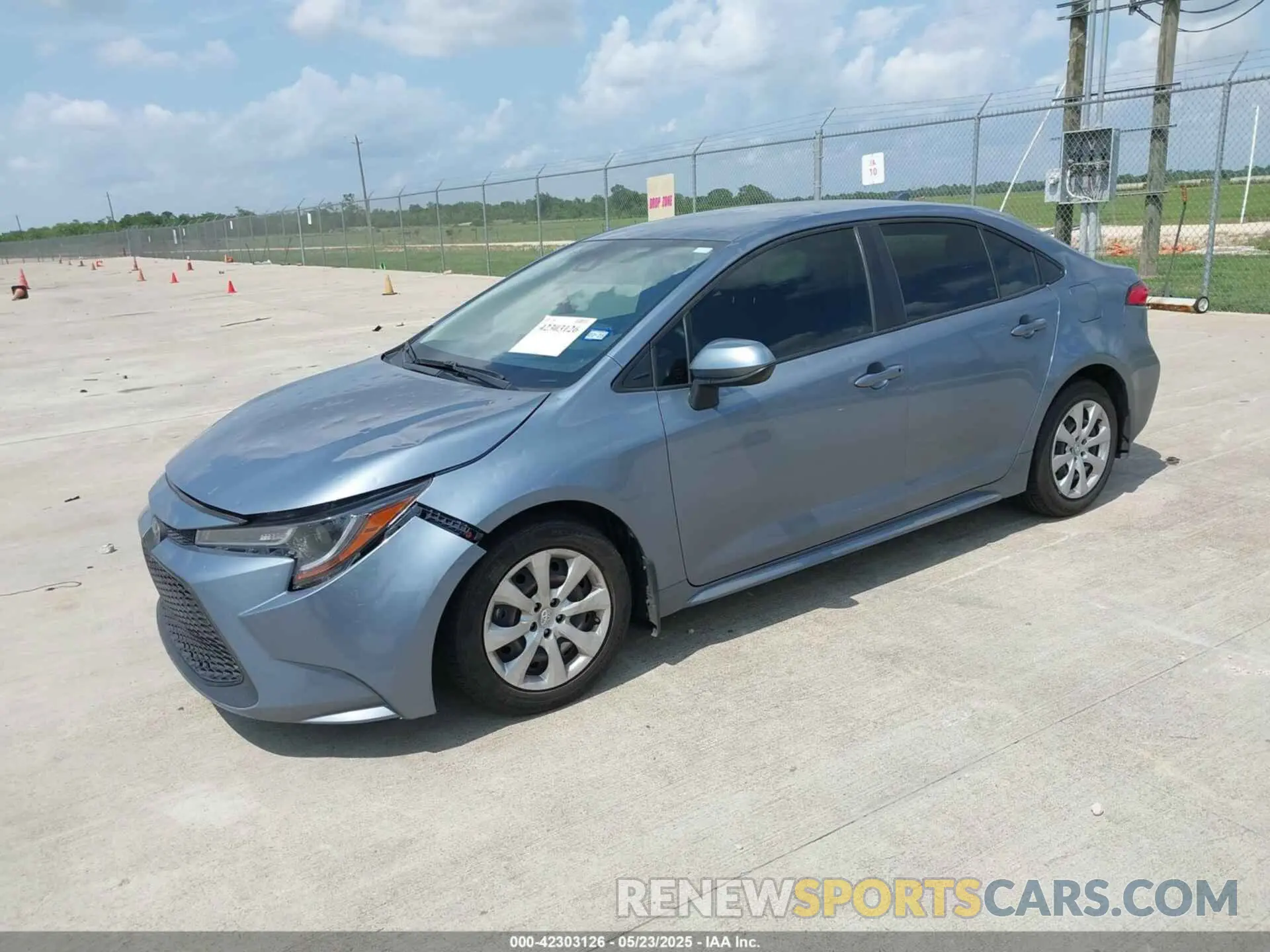 2 Photograph of a damaged car JTDEPMAE1MJ140285 TOYOTA COROLLA 2021