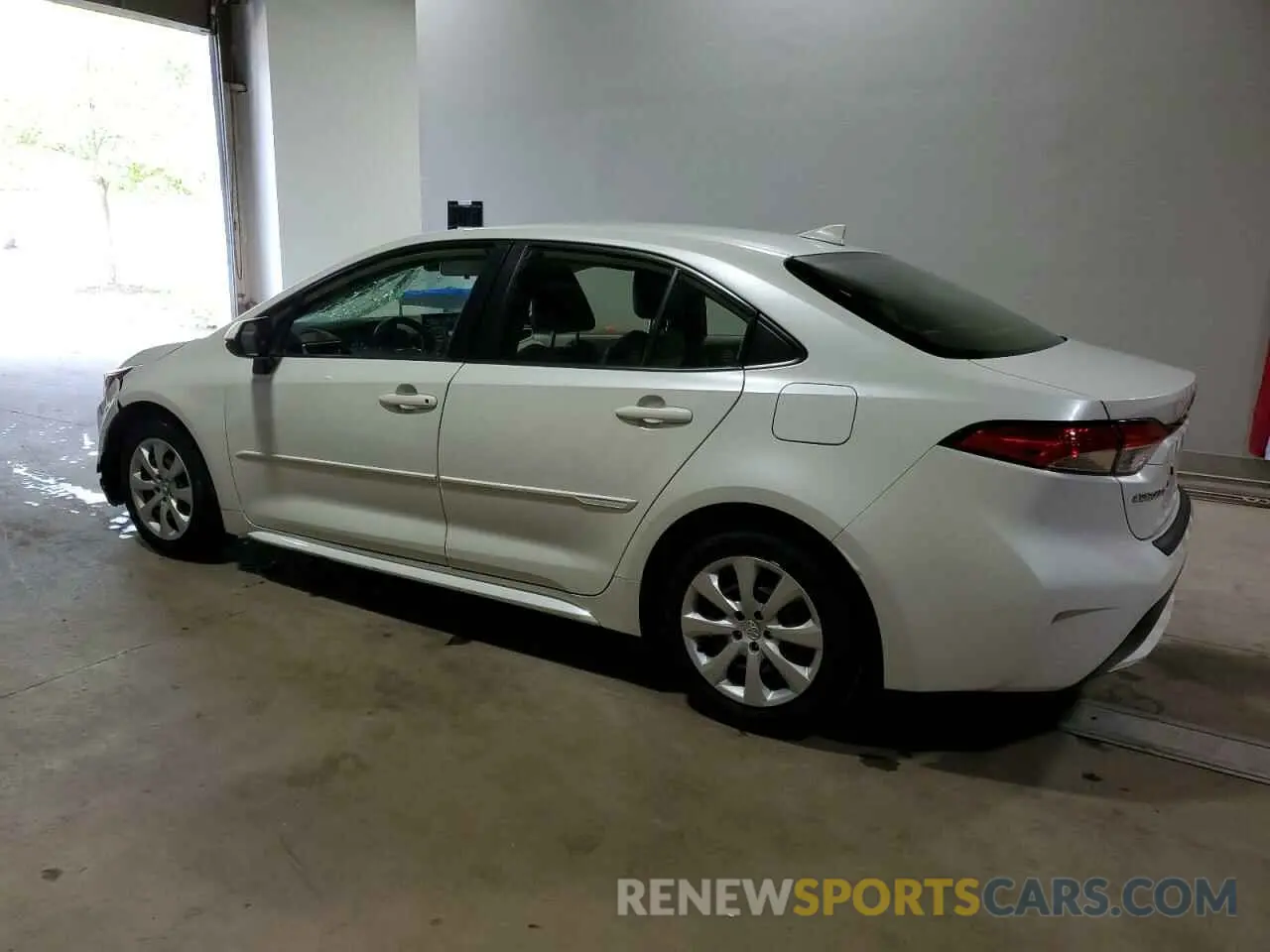 2 Photograph of a damaged car JTDEPMAE1MJ144711 TOYOTA COROLLA 2021