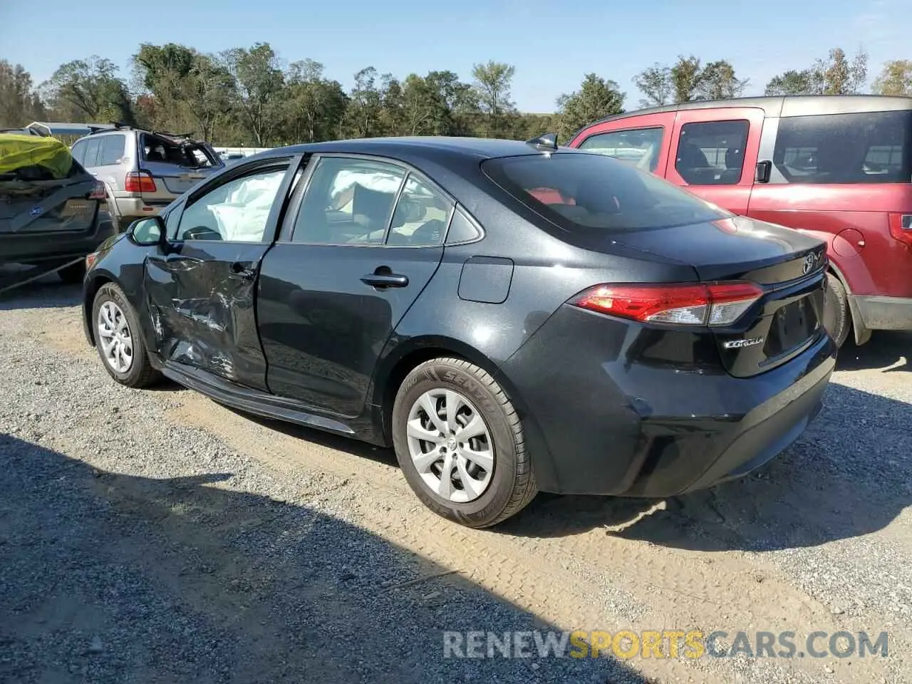 2 Photograph of a damaged car JTDEPMAE1MJ147088 TOYOTA COROLLA 2021