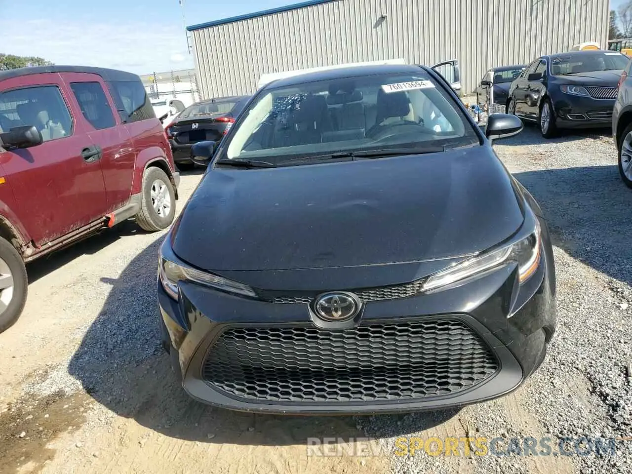 5 Photograph of a damaged car JTDEPMAE1MJ147088 TOYOTA COROLLA 2021