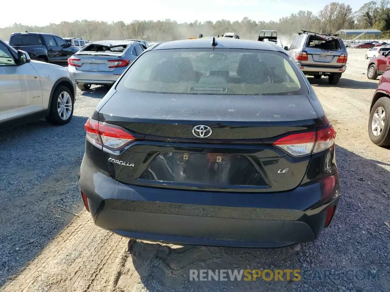 6 Photograph of a damaged car JTDEPMAE1MJ147088 TOYOTA COROLLA 2021