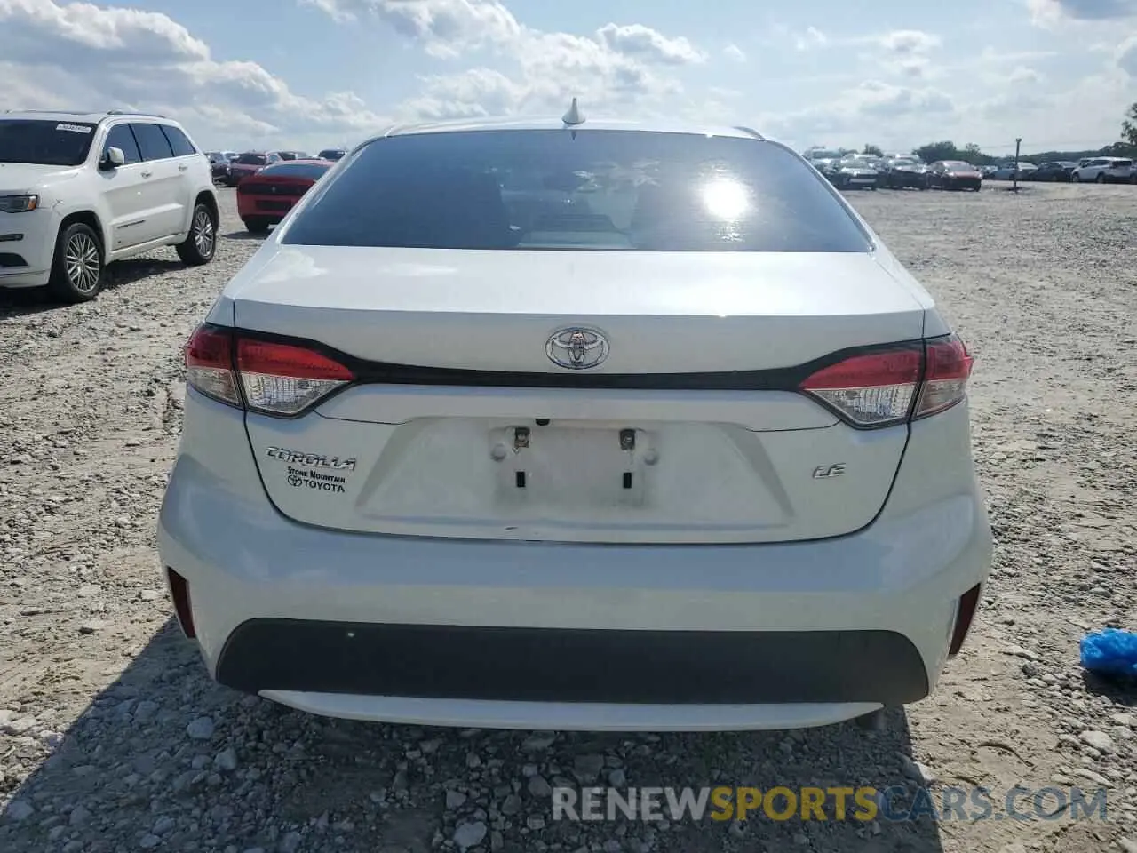 6 Photograph of a damaged car JTDEPMAE1MJ147463 TOYOTA COROLLA 2021