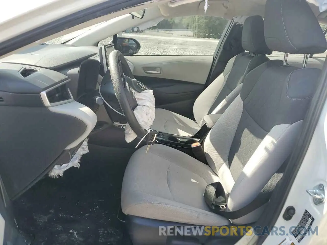 7 Photograph of a damaged car JTDEPMAE1MJ147463 TOYOTA COROLLA 2021