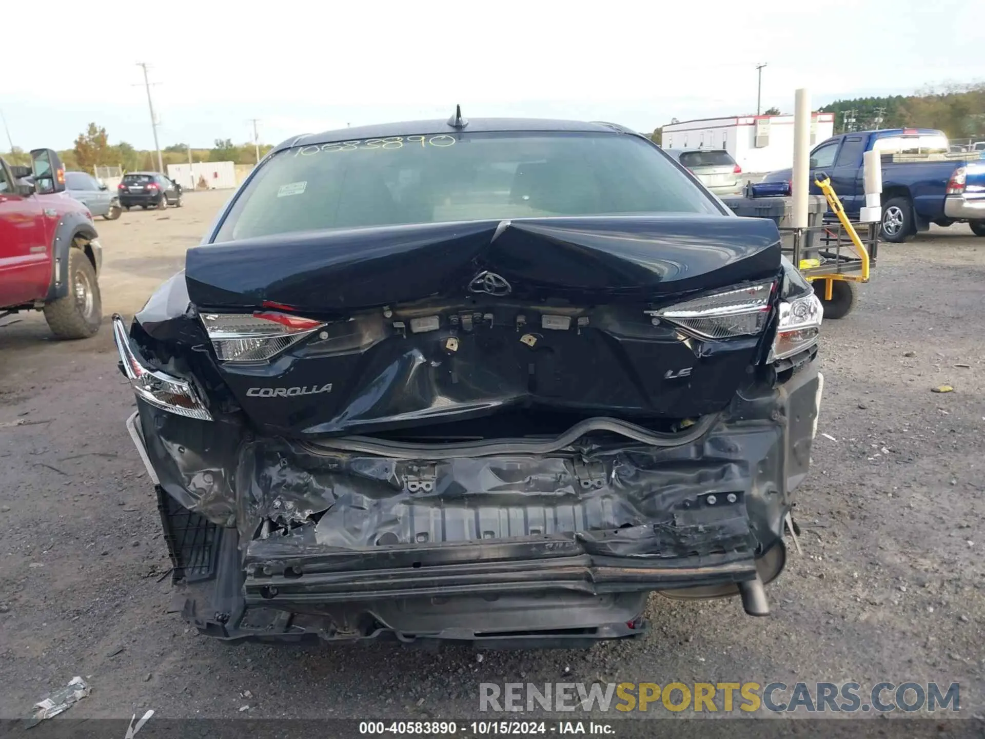 16 Photograph of a damaged car JTDEPMAE1MJ148855 TOYOTA COROLLA 2021