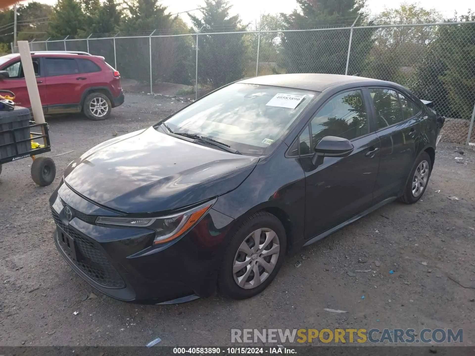2 Photograph of a damaged car JTDEPMAE1MJ148855 TOYOTA COROLLA 2021