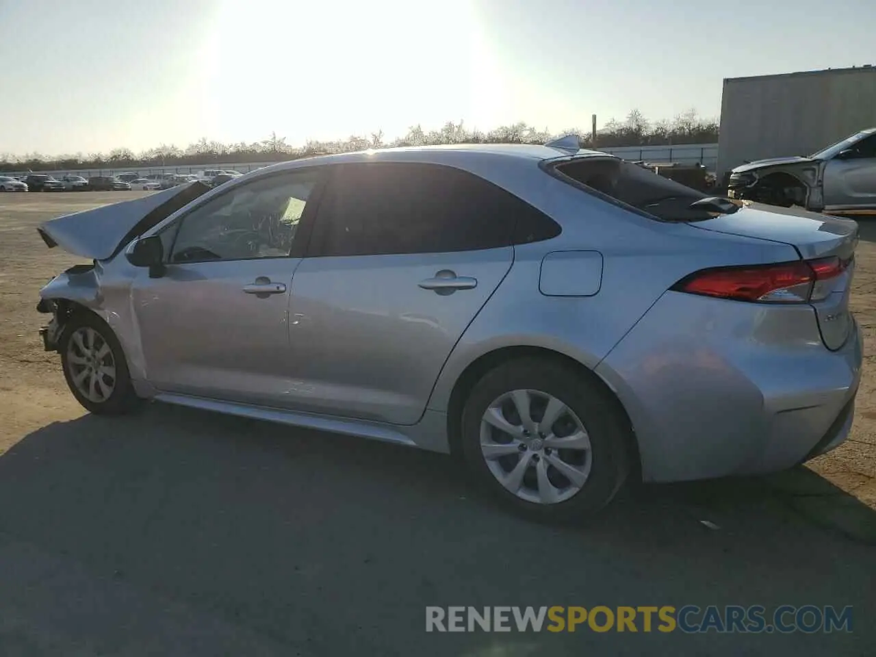 2 Photograph of a damaged car JTDEPMAE1MJ151562 TOYOTA COROLLA 2021