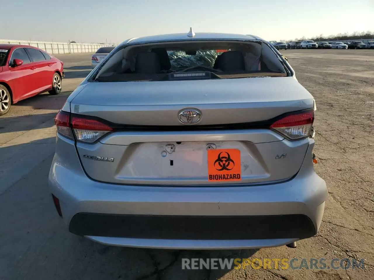 6 Photograph of a damaged car JTDEPMAE1MJ151562 TOYOTA COROLLA 2021