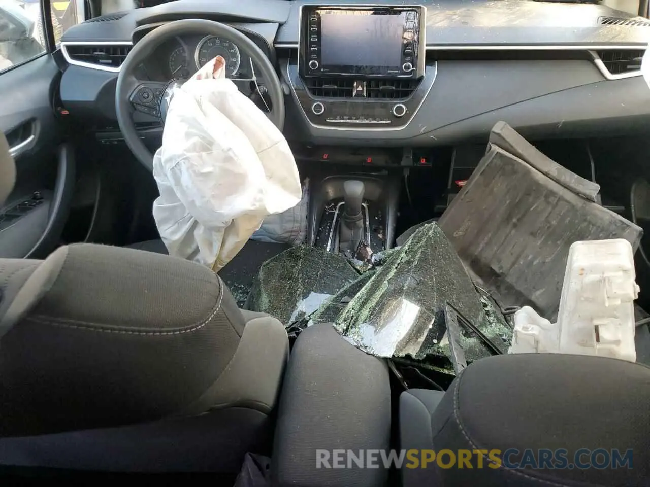 8 Photograph of a damaged car JTDEPMAE1MJ151562 TOYOTA COROLLA 2021