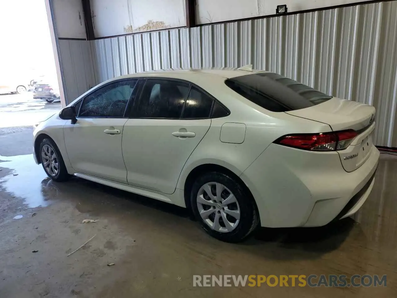 2 Photograph of a damaged car JTDEPMAE1MJ154400 TOYOTA COROLLA 2021