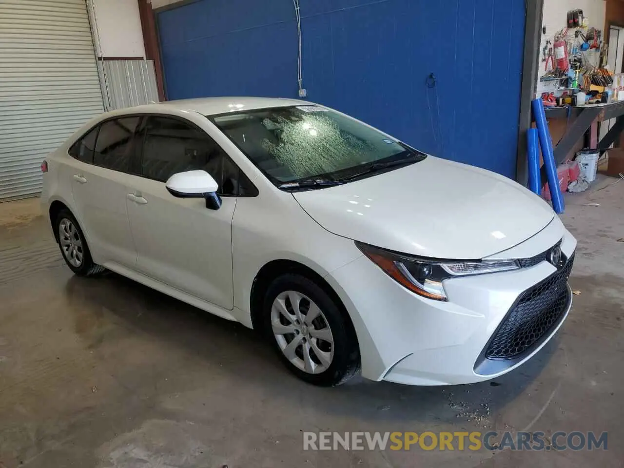 4 Photograph of a damaged car JTDEPMAE1MJ154400 TOYOTA COROLLA 2021