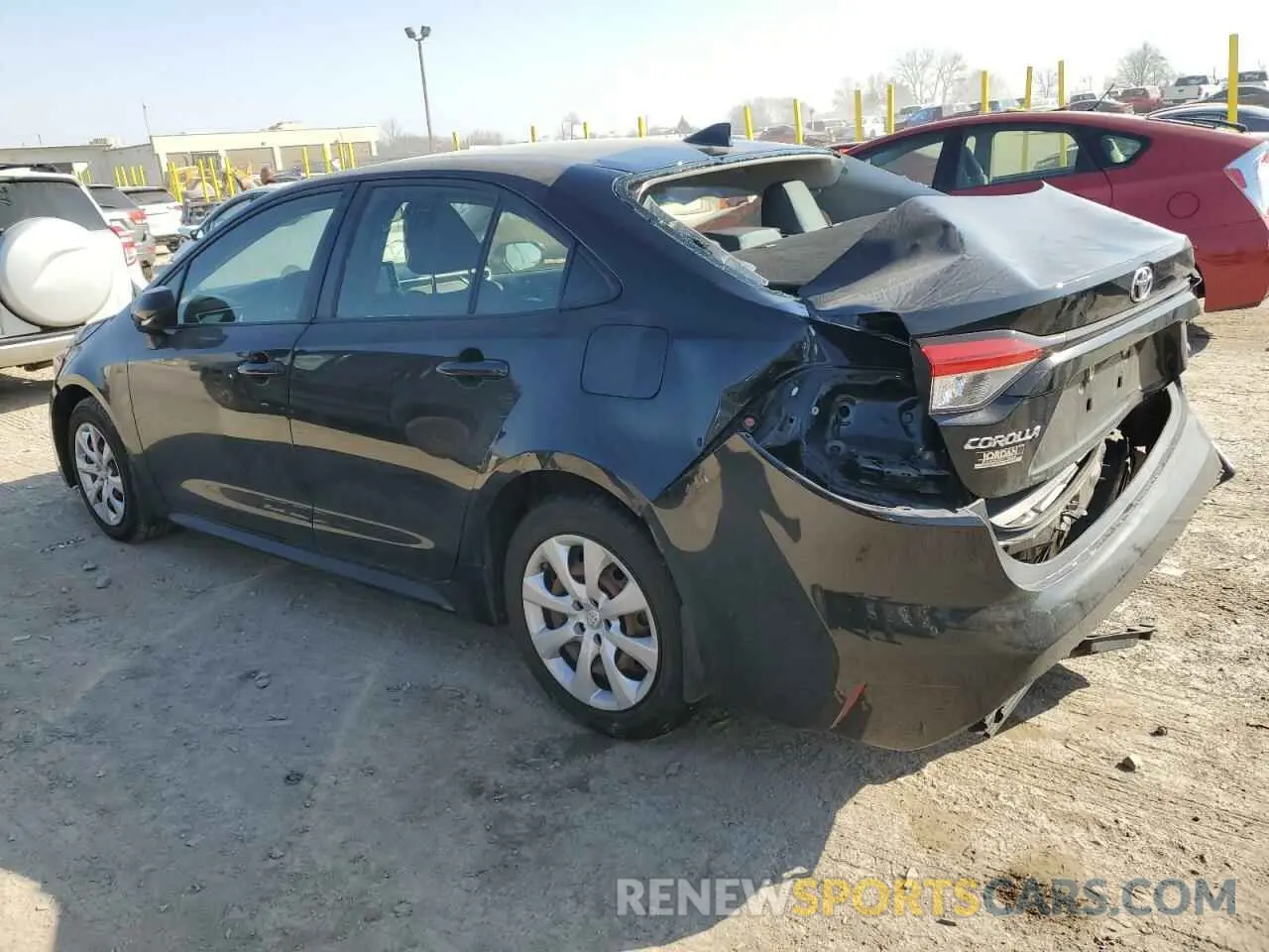 2 Photograph of a damaged car JTDEPMAE1MJ168118 TOYOTA COROLLA 2021