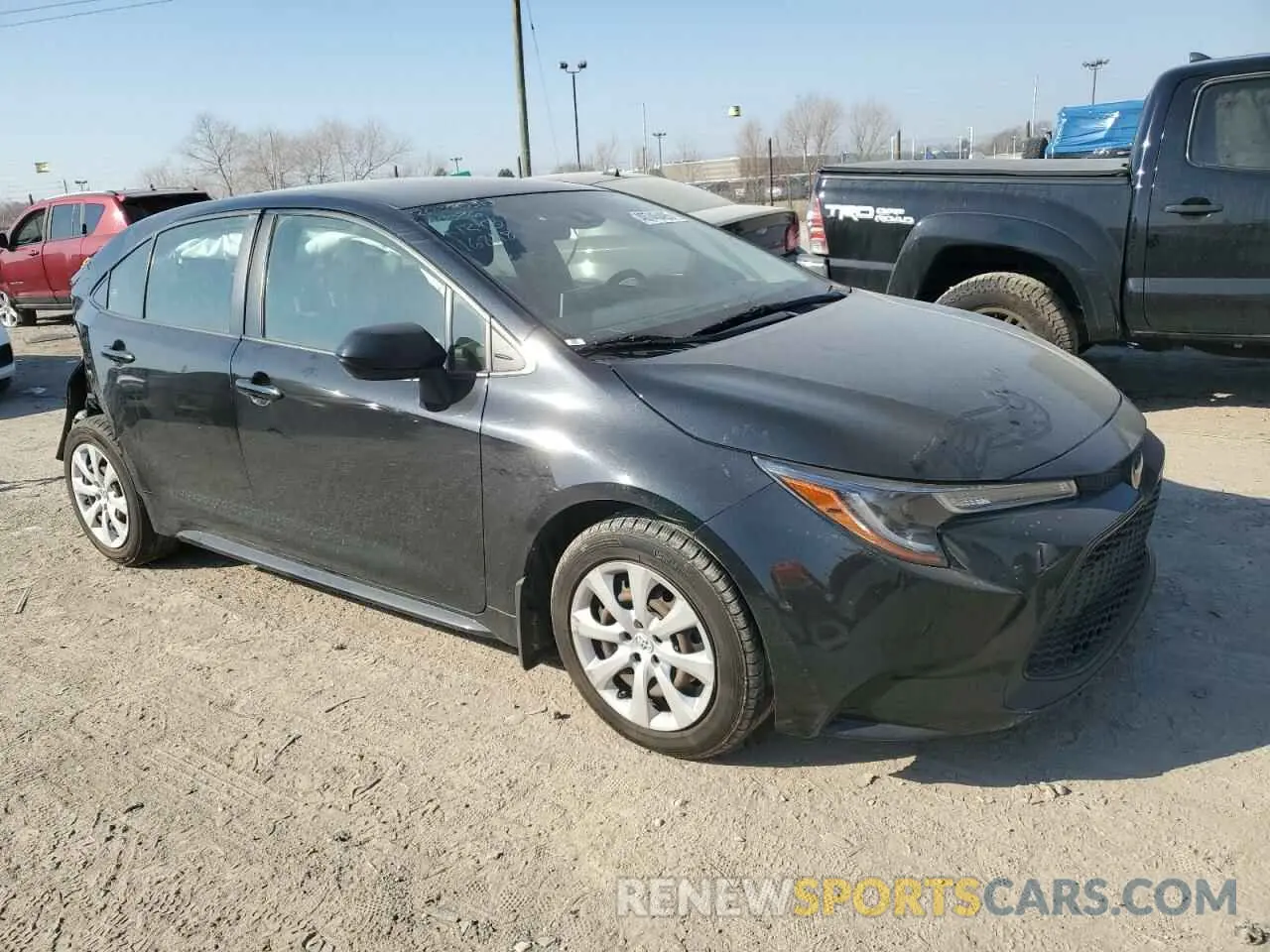 4 Photograph of a damaged car JTDEPMAE1MJ168118 TOYOTA COROLLA 2021