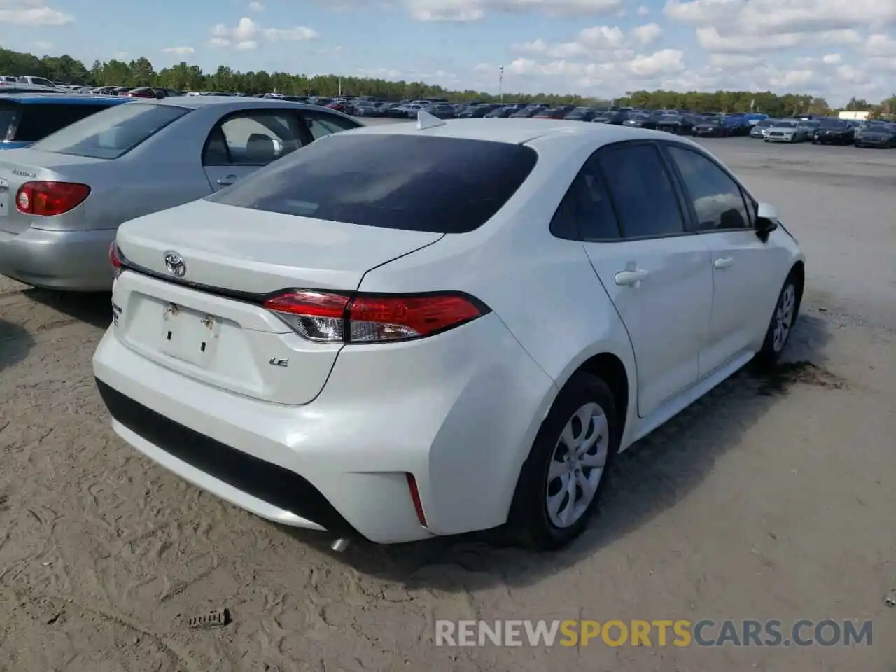 4 Photograph of a damaged car JTDEPMAE1MJ168569 TOYOTA COROLLA 2021