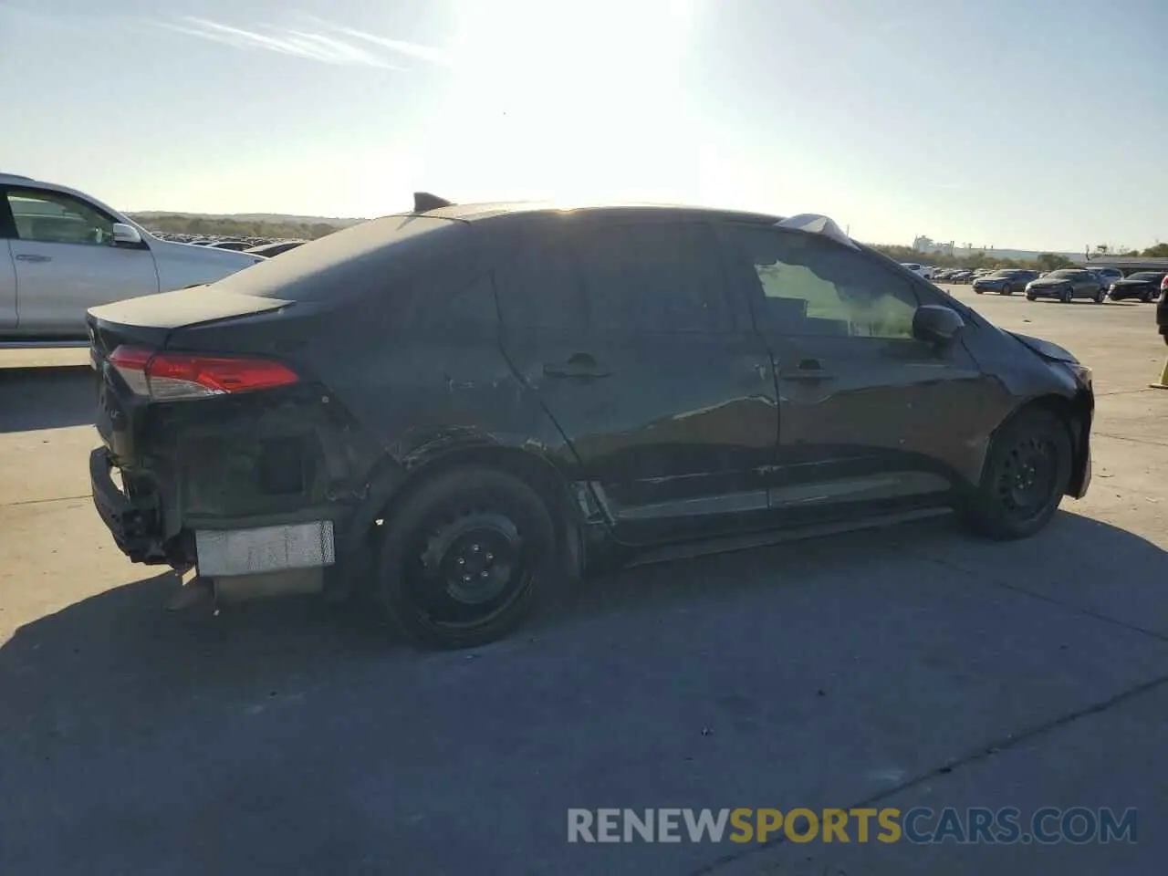 3 Photograph of a damaged car JTDEPMAE1MJ169446 TOYOTA COROLLA 2021