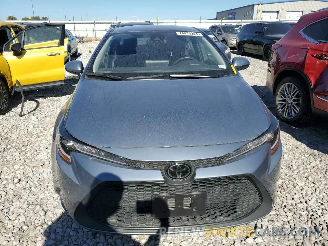 5 Photograph of a damaged car JTDEPMAE1MJ171066 TOYOTA COROLLA 2021