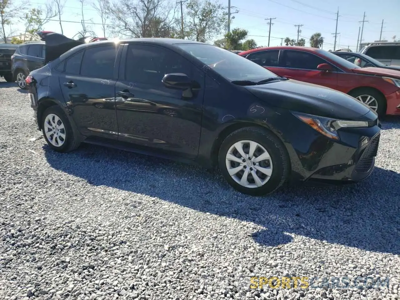 4 Photograph of a damaged car JTDEPMAE1MJ174484 TOYOTA COROLLA 2021