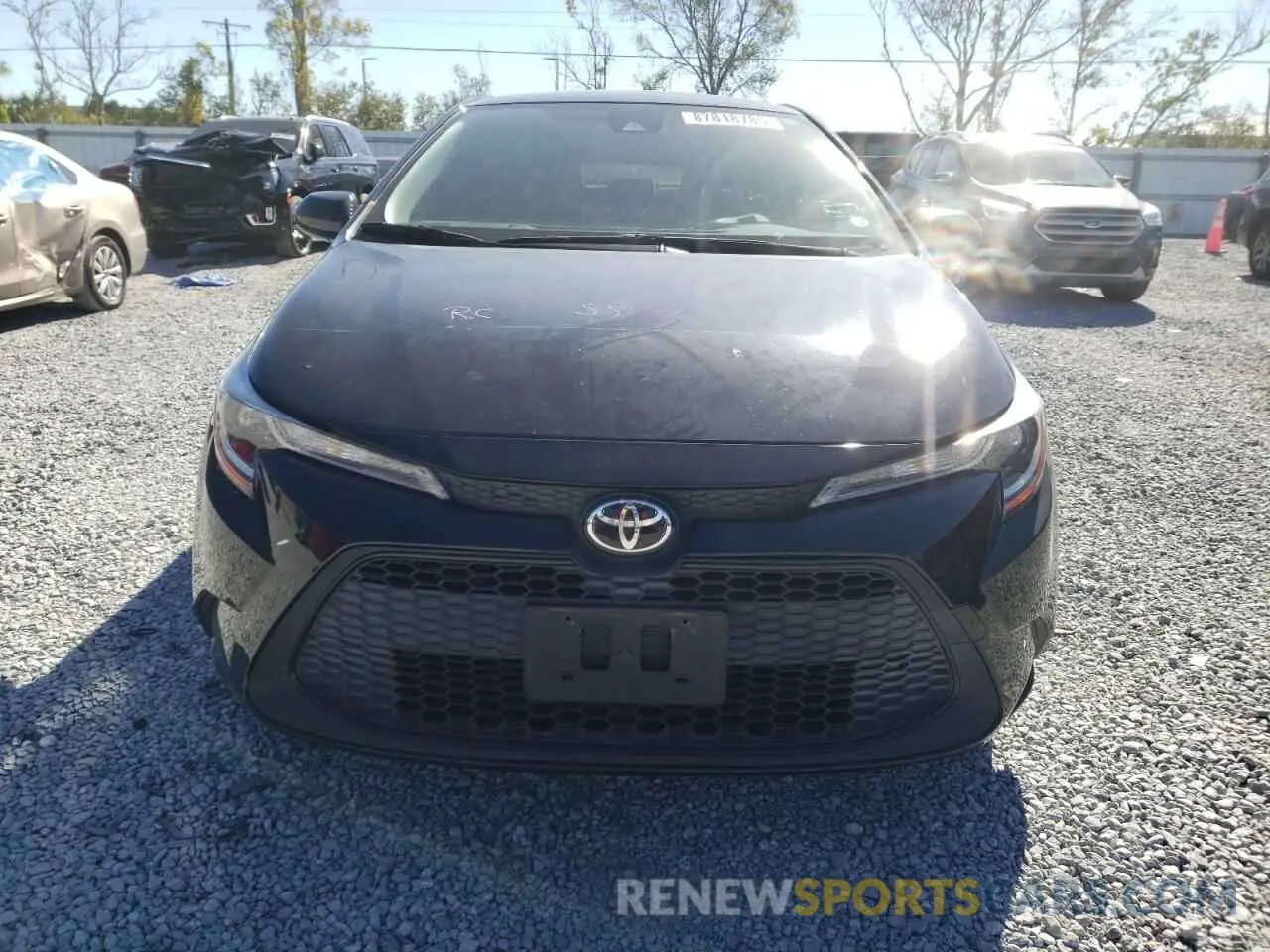 5 Photograph of a damaged car JTDEPMAE1MJ174484 TOYOTA COROLLA 2021