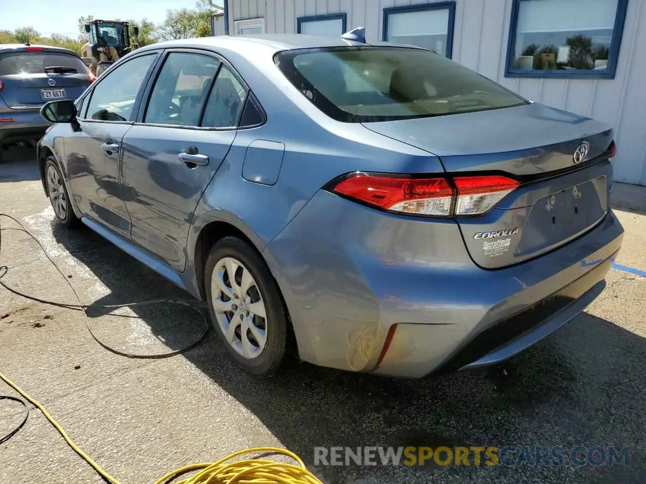 2 Photograph of a damaged car JTDEPMAE1MJ178616 TOYOTA COROLLA 2021