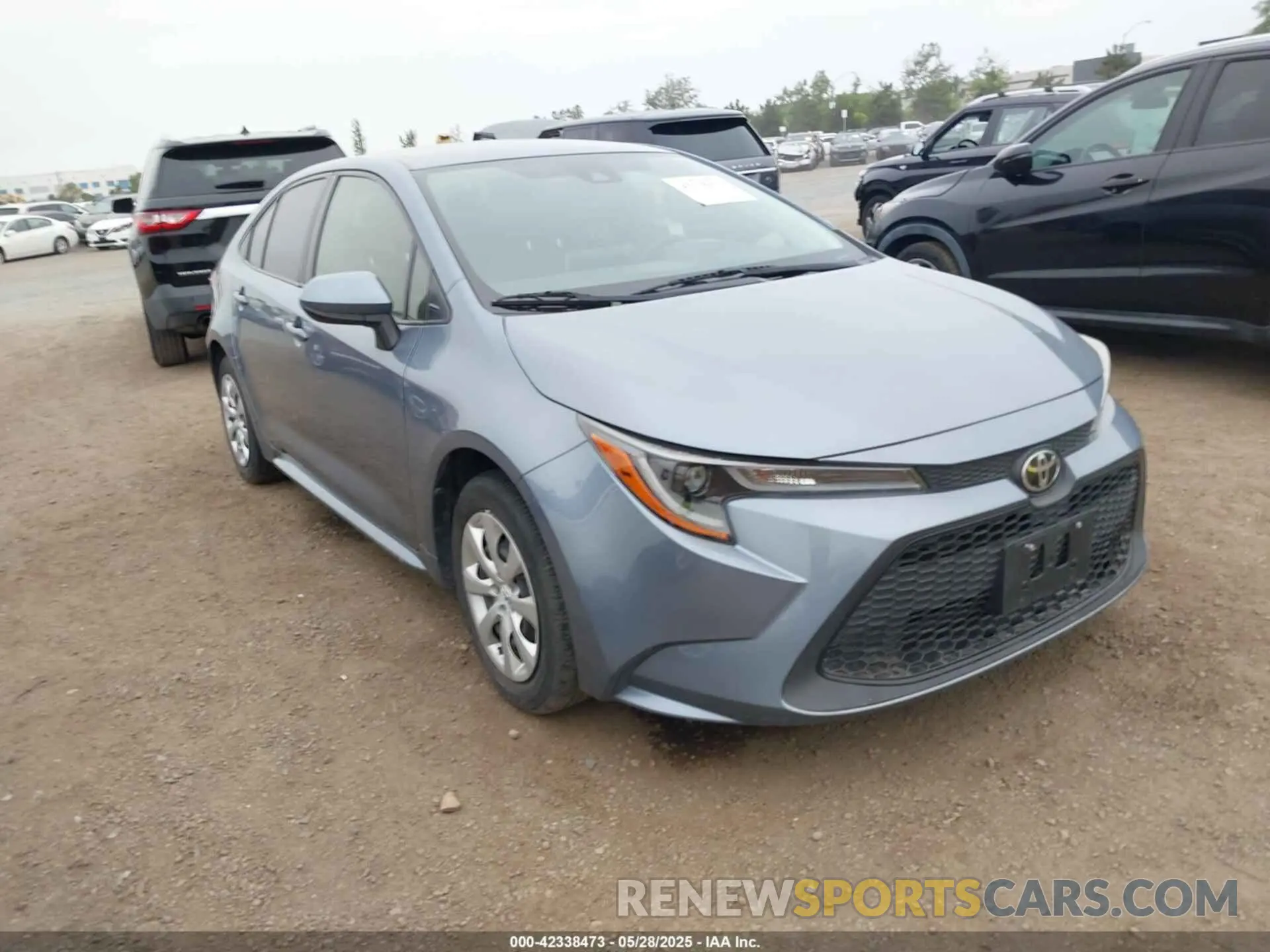 1 Photograph of a damaged car JTDEPMAE1MJ179247 TOYOTA COROLLA 2021