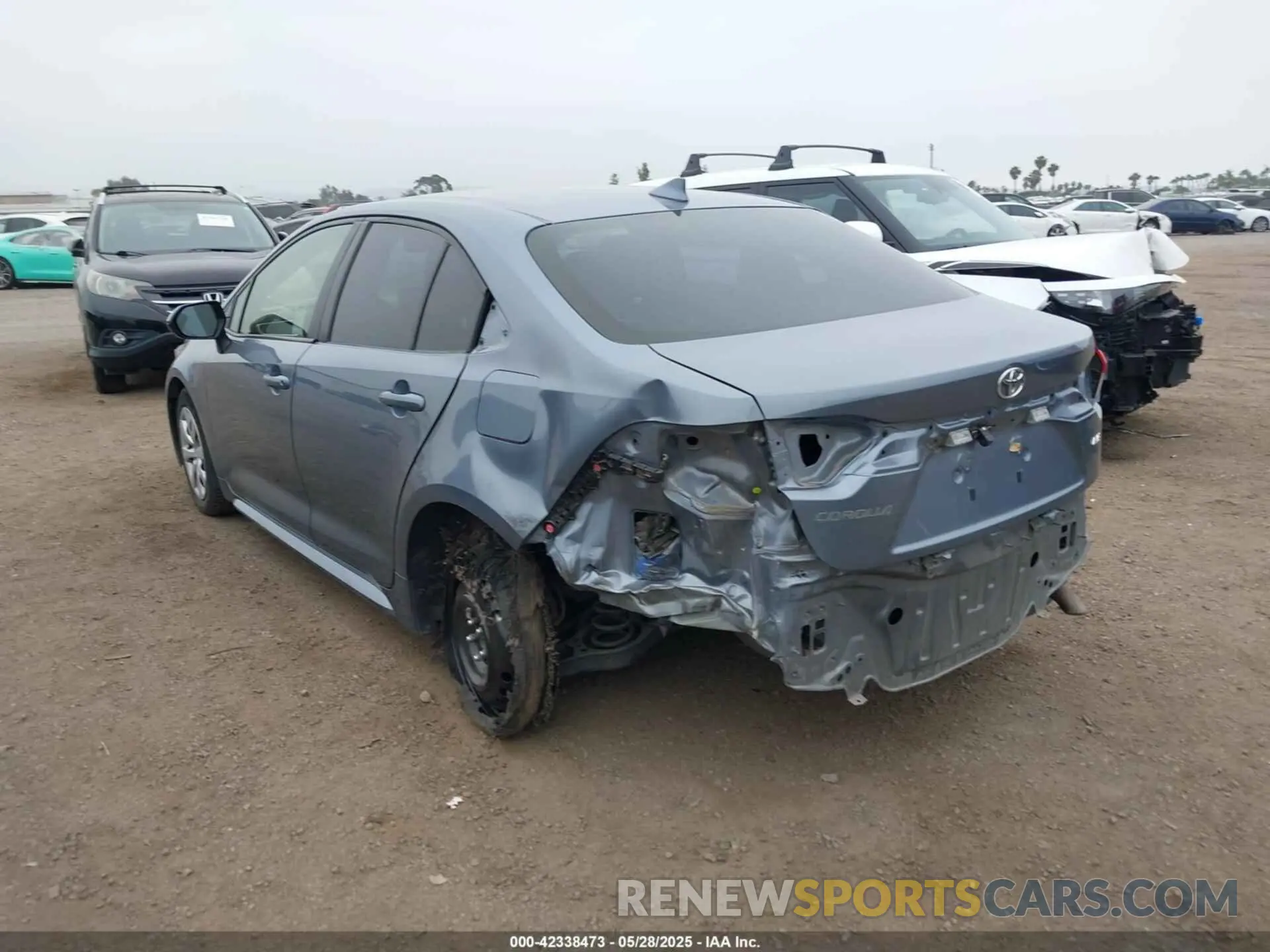 3 Photograph of a damaged car JTDEPMAE1MJ179247 TOYOTA COROLLA 2021