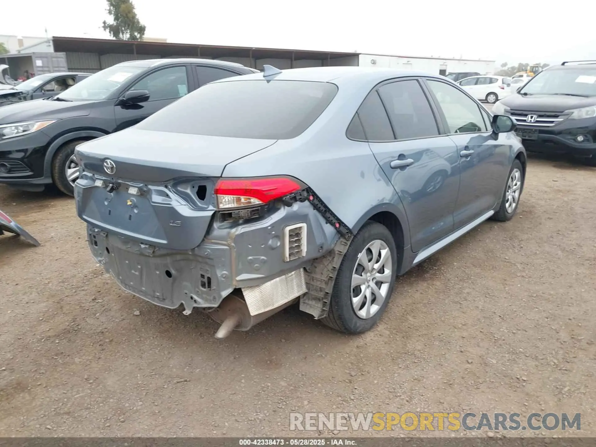 4 Photograph of a damaged car JTDEPMAE1MJ179247 TOYOTA COROLLA 2021