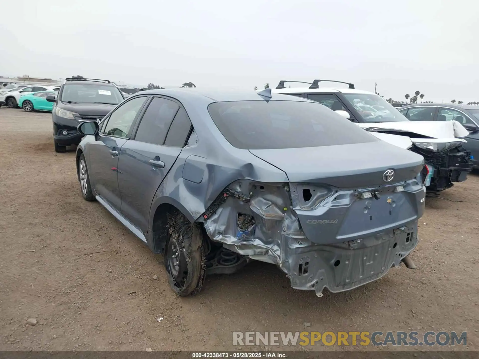 6 Photograph of a damaged car JTDEPMAE1MJ179247 TOYOTA COROLLA 2021