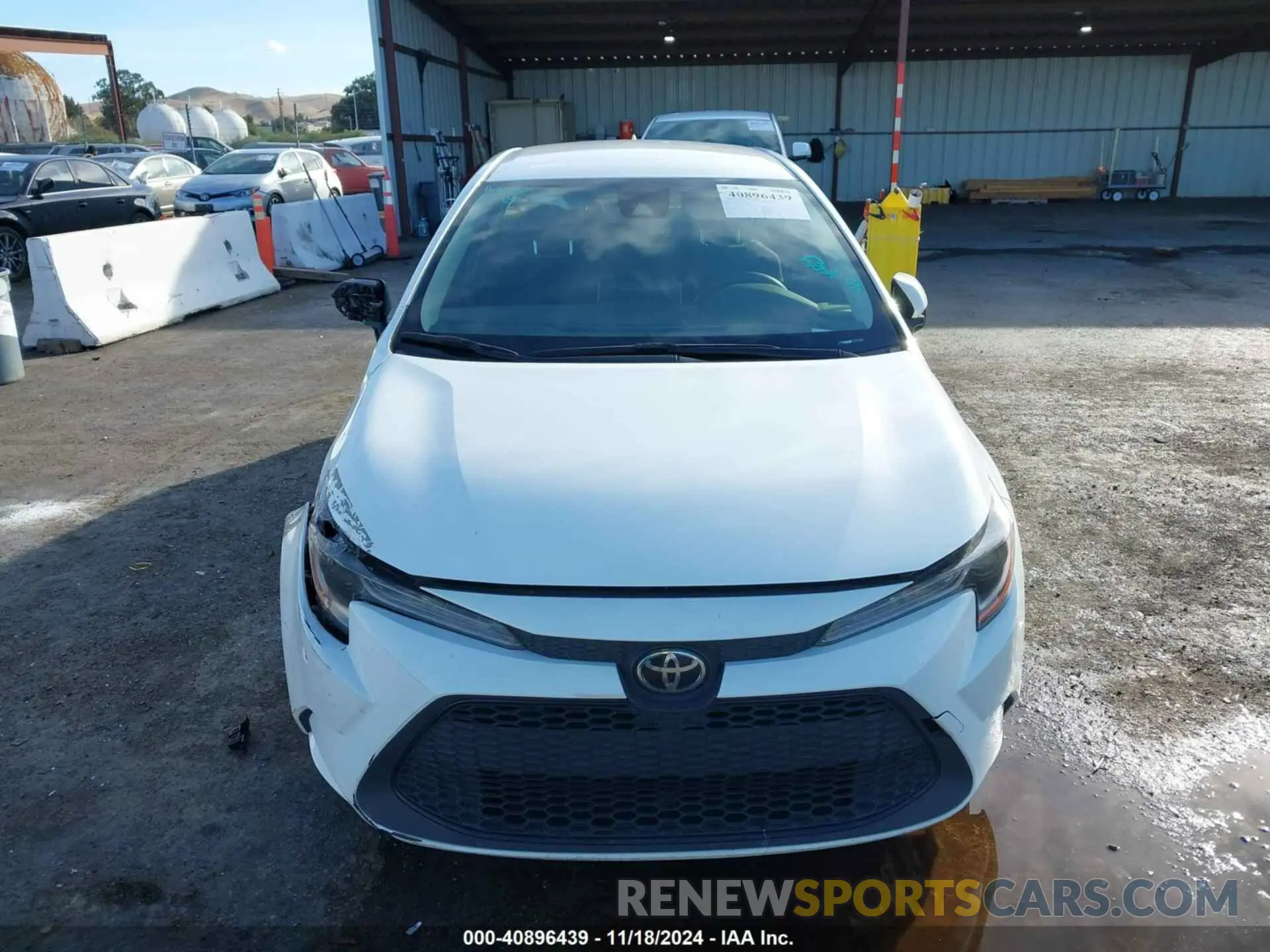 11 Photograph of a damaged car JTDEPMAE1MJ179622 TOYOTA COROLLA 2021