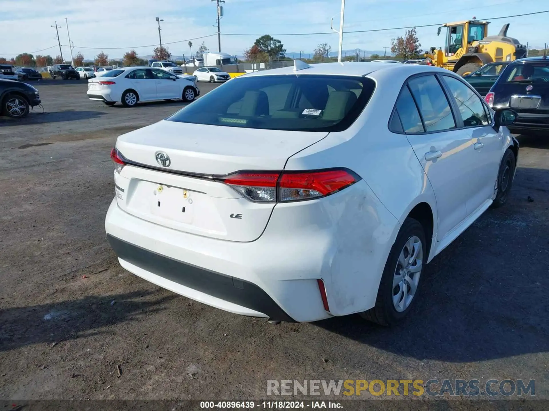 4 Photograph of a damaged car JTDEPMAE1MJ179622 TOYOTA COROLLA 2021