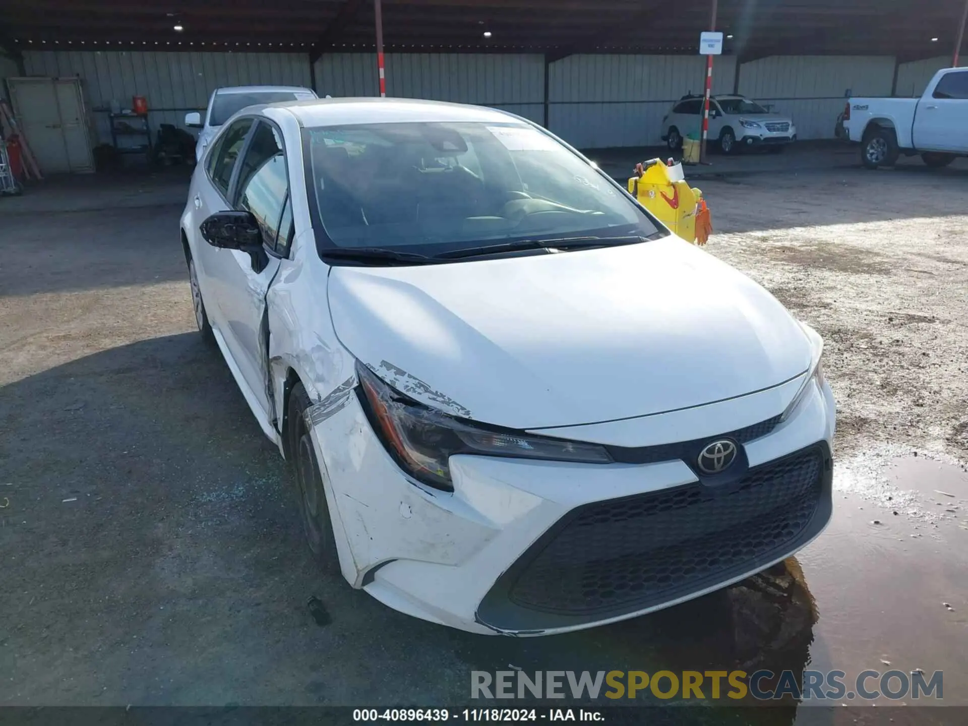 6 Photograph of a damaged car JTDEPMAE1MJ179622 TOYOTA COROLLA 2021