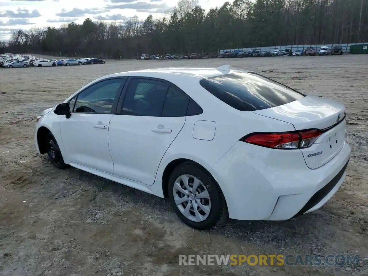 2 Photograph of a damaged car JTDEPMAE1MJ181905 TOYOTA COROLLA 2021